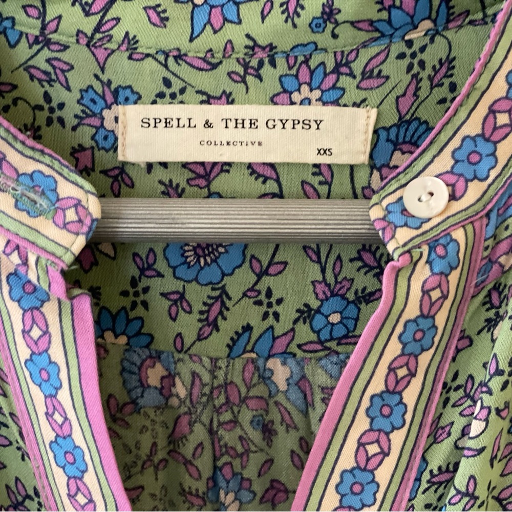 Spell Jasmine Flutter Sleeve Maxi - image 8